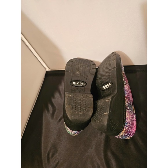 Klogs Slip On Nurses Shoes Mission Dandelion Leather Womens Size 7.5M - Picture 4 of 7